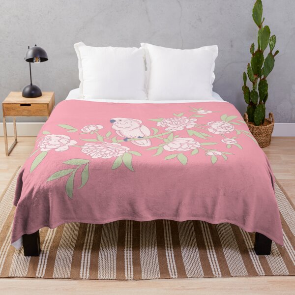 Item preview, Sleepy cockatoo (pink version) designed and sold by selfproclaimd.