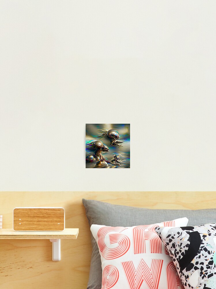 Thumbnail 2 of 3, Photographic Print, Metallic Aliens designed and sold by PyroPython.