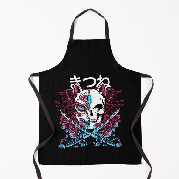 Item preview, Japanese Kitsune Fox Kitsunetsuki Oni Mask Swords designed and sold by TheAplus.
