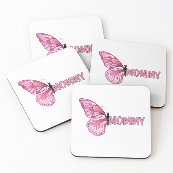 Item preview, Butterflies momy pink shirt designed and sold by Ayoublab.