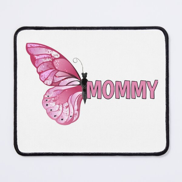 Item preview, Butterflies momy pink shirt designed and sold by Ayoublab.
