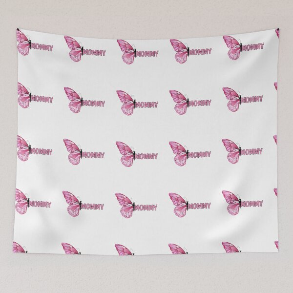Item preview, Butterflies momy pink shirt designed and sold by Ayoublab.