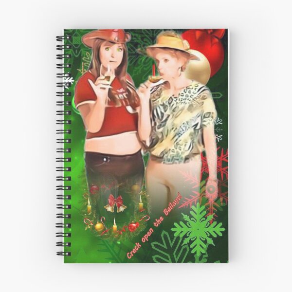 Item preview, Kath and Kim tipsy Christmas designed and sold by S-K-A-T-E.