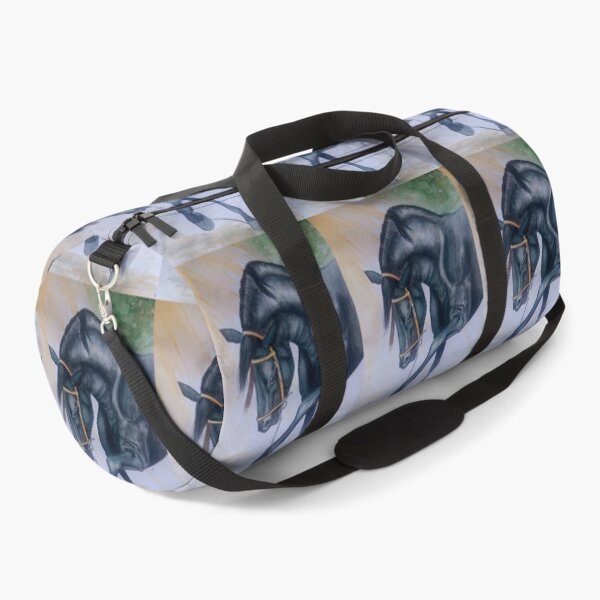 Item preview, Beautifull  black stallion playing designed and sold by horseaddicted.