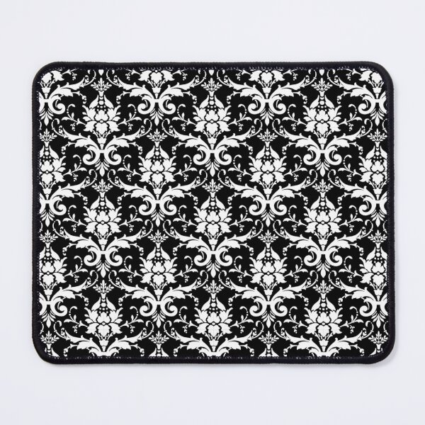 Item preview, Black and White Damask Pattern designed and sold by shabzdesigns.