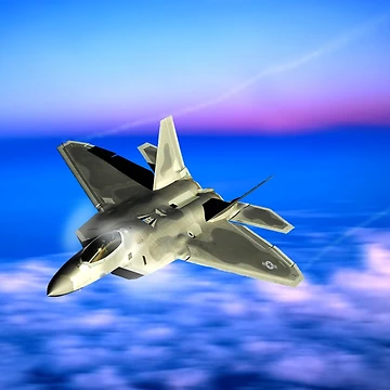 Artwork thumbnail, F22 Raptor by Alisonchambers2