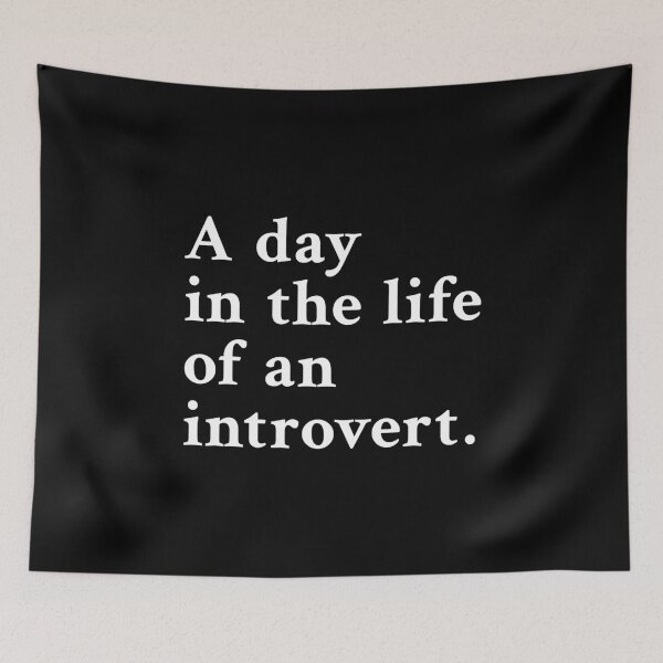 Item preview, A day in the life of an introvert designed and sold by OrenjiMan.