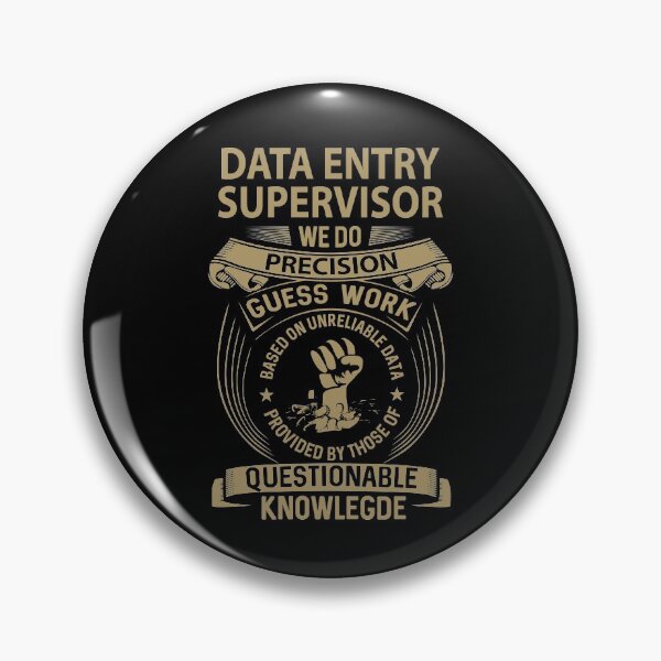 Item preview, Data Entry Supervisor T Shirt - We Do Precision Job Gift Item Tee designed and sold by paneczkopat.