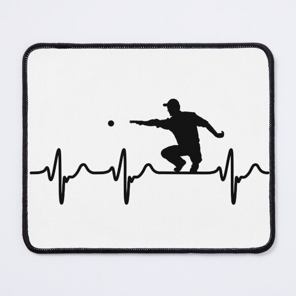 Item preview, Heartbeat Petanque Boule Bocce Boccia Player Pointeur Tireur designed and sold by -JBell-.