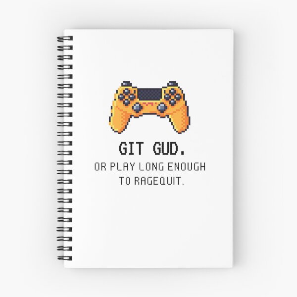 Item preview, Git Gud Gaming Pixel Art designed and sold by RareLoot19.