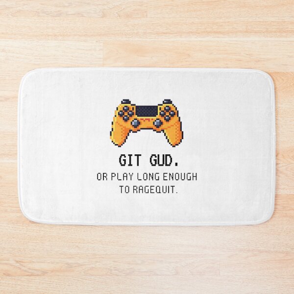 Item preview, Git Gud Gaming Pixel Art designed and sold by RareLoot19.