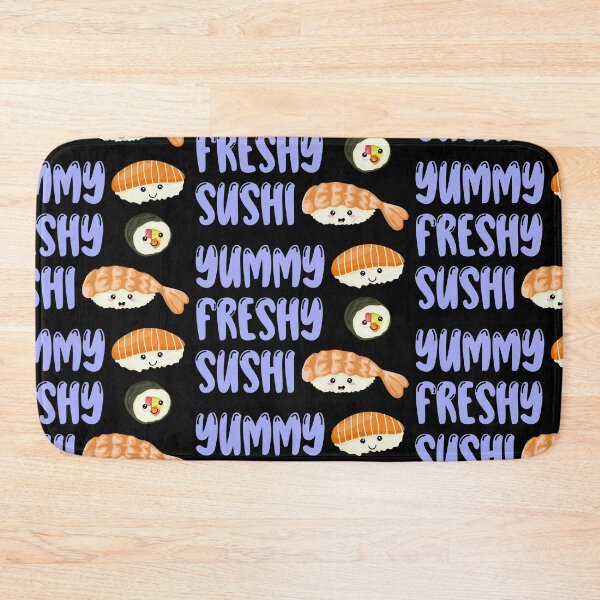 Item preview, Yummy Cute Kawaii Sushi Manga Sushi  designed and sold by TheAplus.