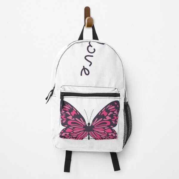 Item preview, Pink butterfly with love written on it shirt designed and sold by Ayoublab.