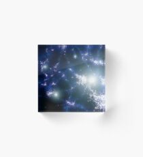 Population III stars clustered together into what will later become galaxies. Acrylic Block