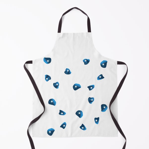 Item preview, Blue boulder handles sloper bouldering motif designed and sold by DerNerd.