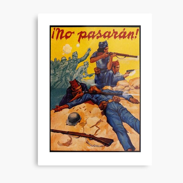 20×30cm SHUUG Spanish Civil War Posters Cnt Poster Decorative Painting Canvas Wall Art Living Room Posters Bedroom Painting 08×12inch