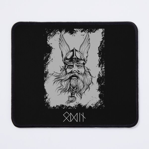 Item preview, Odin or Wodan Viking Germanic Warrior Norse Valhalla T-Shirt designed and sold by stearman.