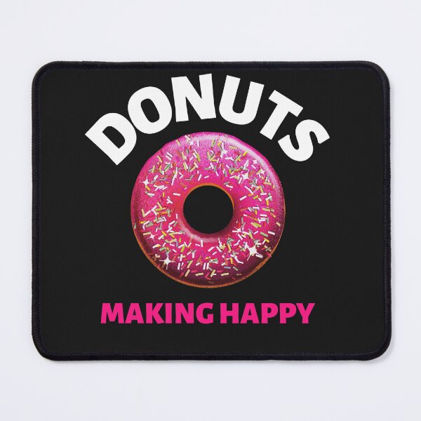 Item preview, Donuts make you happy - pink designed and sold by VitoTDesign.