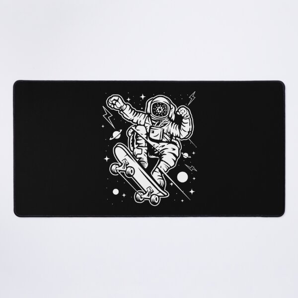 Item preview, Astronaut Skate Cardano ADA Coin To The Moon Crypto Token Cryptocurrency Blockchain Wallet designed and sold by AriellaGross.