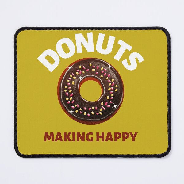 Item preview, Donuts make you happy - chocolate designed and sold by VitoTDesign.