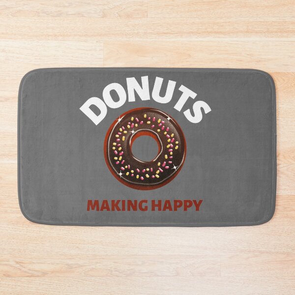 Item preview, Donuts make you happy - chocolate designed and sold by VitoTDesign.