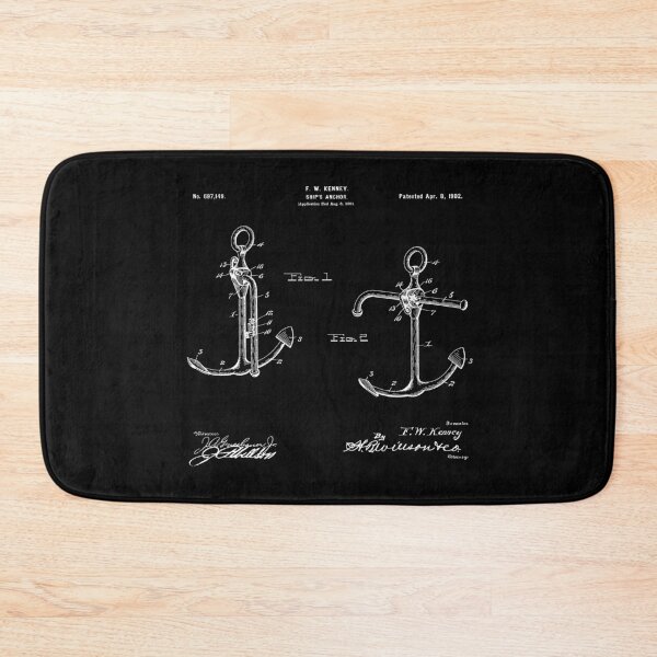 Item preview,  Ships Anchor Patent 1902 designed and sold by LadyMay Vintage.