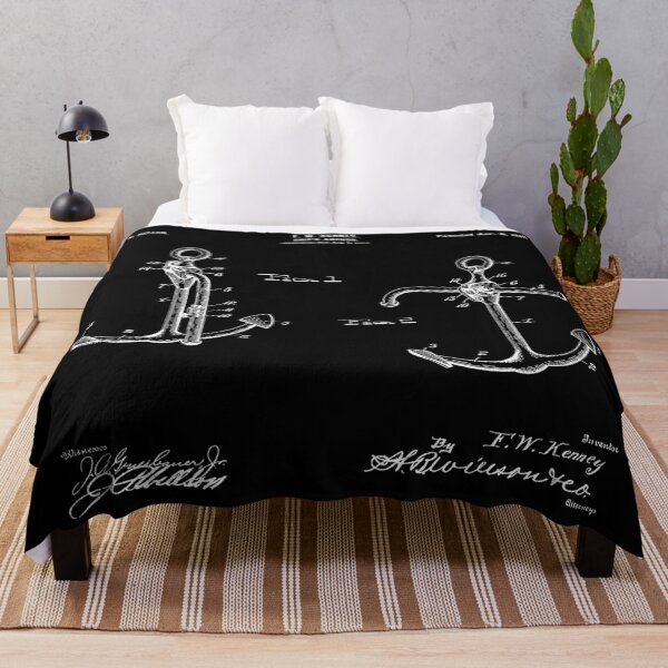 Item preview,  Ships Anchor Patent 1902 designed and sold by LadyMay Vintage.