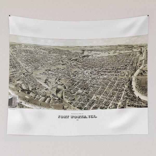 Item preview, Fort Worth - Texas - 1891 designed and sold by paulrommer.