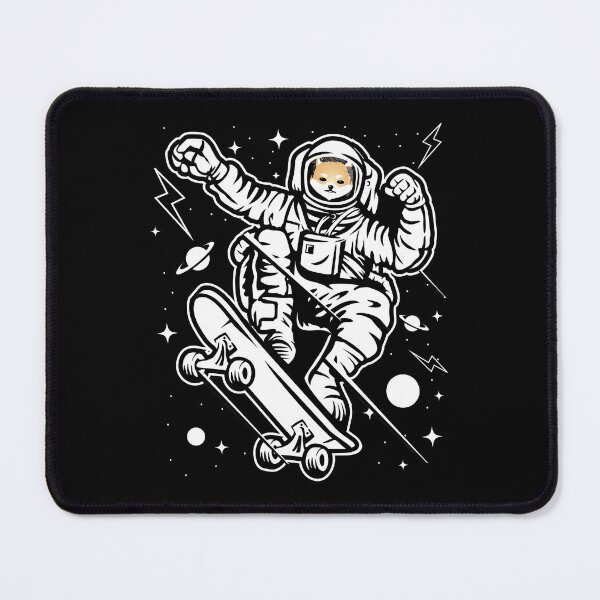 Item preview, Astronaut Skate Dogelon Mars ELON Coin To The Moon Crypto Token Cryptocurrency Blockchain Wallet designed and sold by AriellaGross.
