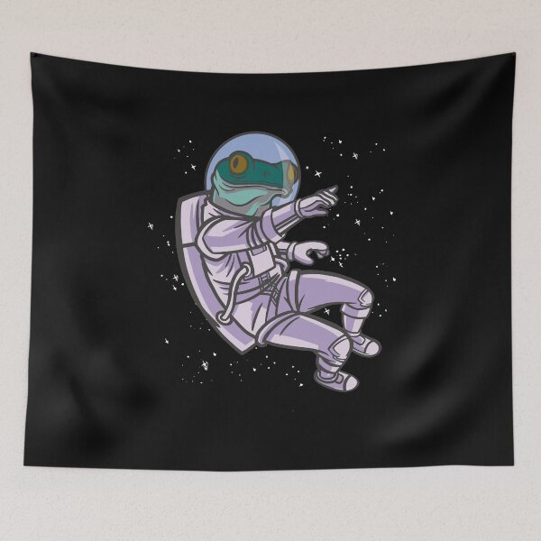 Item preview, Frog astronaut designed and sold by DerSenat.