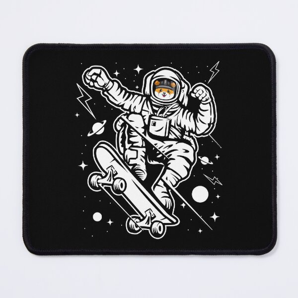 Item preview, Astronaut Skate Floki Inu Coin To The Moon Crypto Token Floki Army Cryptocurrency Blockchain Wallet designed and sold by AriellaGross.