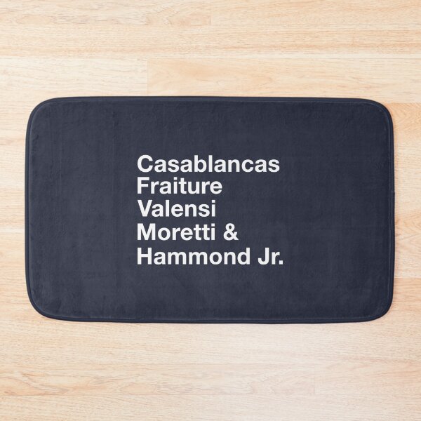 Item preview, The Strokes Last Names white designed and sold by WhimsyTreeLane.