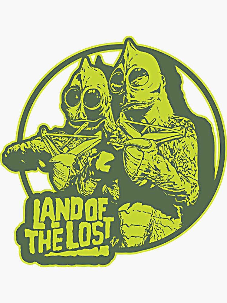 "Land Of The Lost " Sticker for Sale by Brendalen27 Redbubble