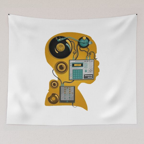 Item preview, J Dilla Inspired design designed and sold by JRCee.