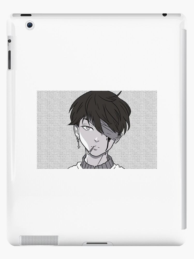 Dark Anime Boy | iPad Case & Skin