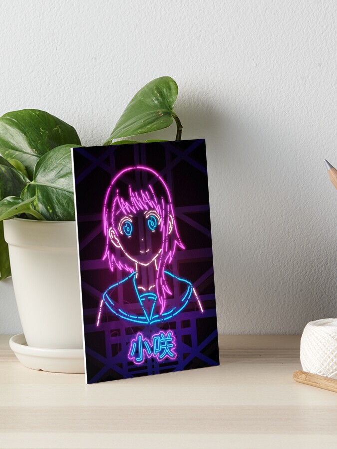 Neon Rose | Art Board Print