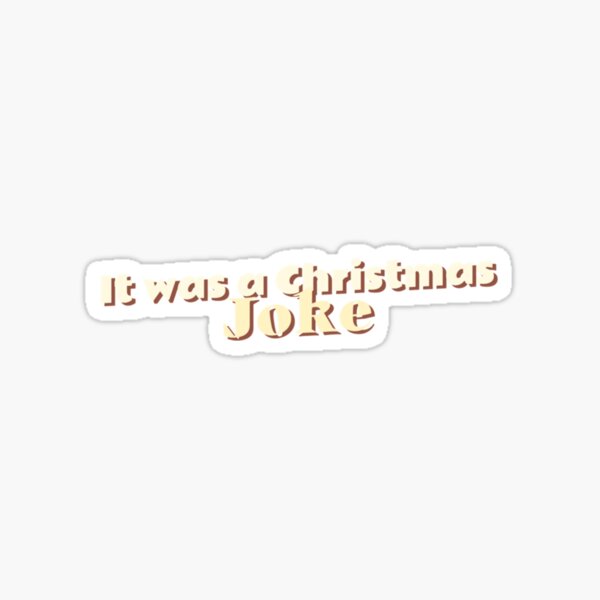 Peep Show Christmas Sticker For Sale By Watsonshop66 Redbubble