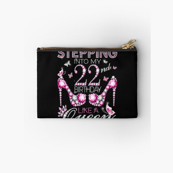 Item preview, Stepping Into My 22nd Birthday Like A queen  22nd birthday Gift Birthday boss Stepping Into My Birthday gift Like A Boss designed and sold by jojocat90.