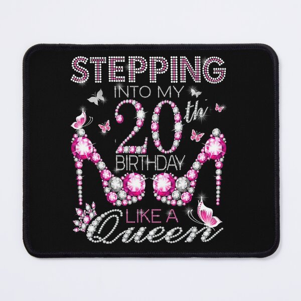 Item preview, Stepping Into My 20th Birthday Like A queen 20th birthday Gift Birthday boss Stepping Into My Birthday gift Like A Boss designed and sold by jojocat90.