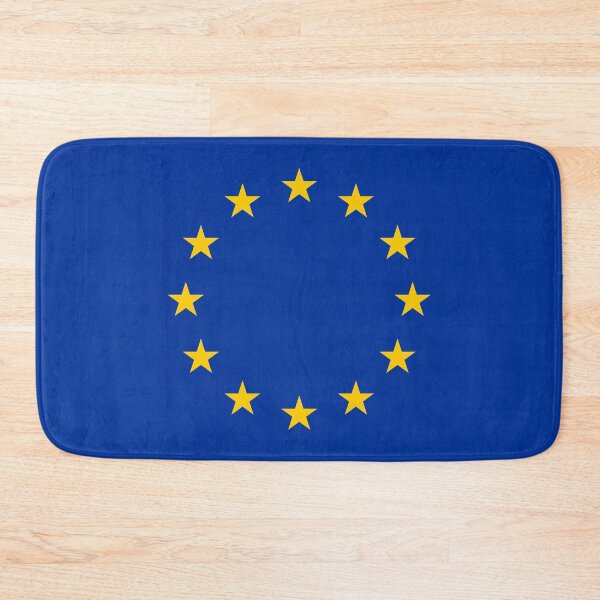 Item preview, European Union Flag - Proud European  designed and sold by Happy Puppy Print On Demand.