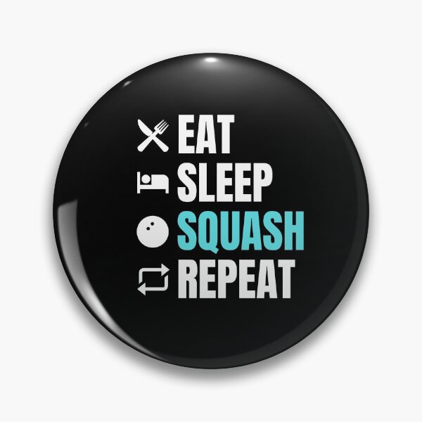 Item preview, Squash Sport | Eat, Sleep, Squash, Repeat | Squash Themed Gifts designed and sold by NostalgicLatin.