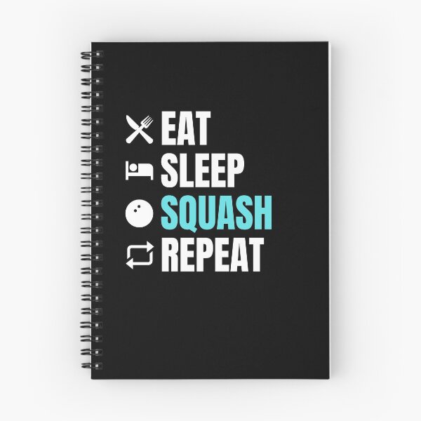 Item preview, Squash Sport | Eat, Sleep, Squash, Repeat | Squash Themed Gifts designed and sold by NostalgicLatin.