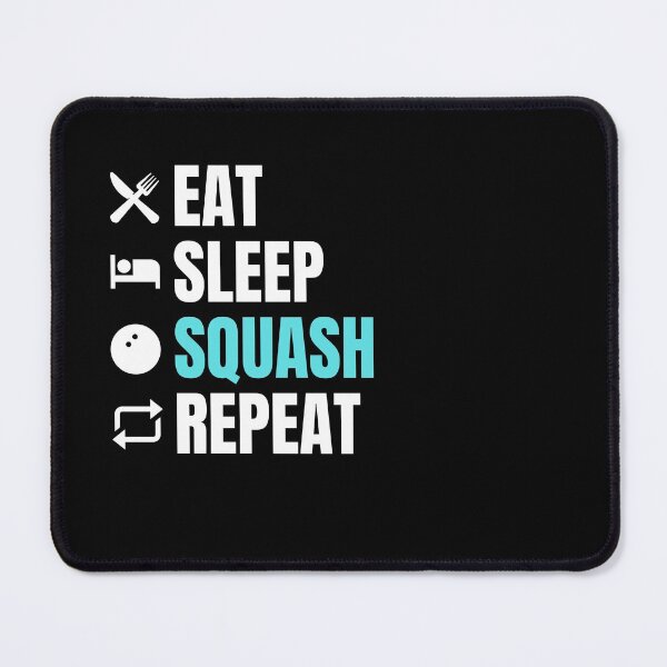 Item preview, Squash Sport | Eat, Sleep, Squash, Repeat | Squash Themed Gifts designed and sold by NostalgicLatin.