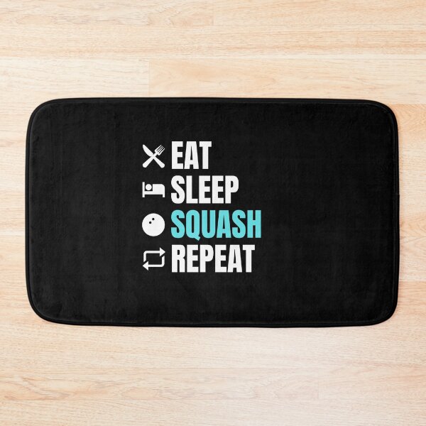 Item preview, Squash Sport | Eat, Sleep, Squash, Repeat | Squash Themed Gifts designed and sold by NostalgicLatin.