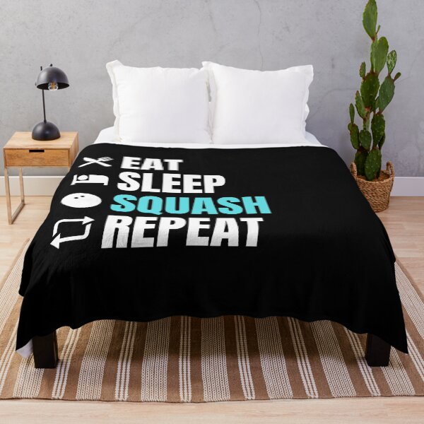 Item preview, Squash Sport | Eat, Sleep, Squash, Repeat | Squash Themed Gifts designed and sold by NostalgicLatin.