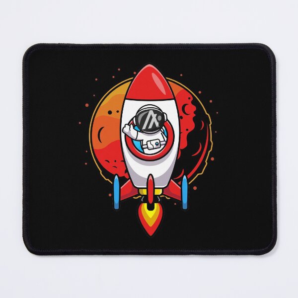 Item preview, Astronaut Rocket Algorand ALGO Coin To The Moon Crypto Token Cryptocurrency Blockchain Wallet designed and sold by AriellaGross.