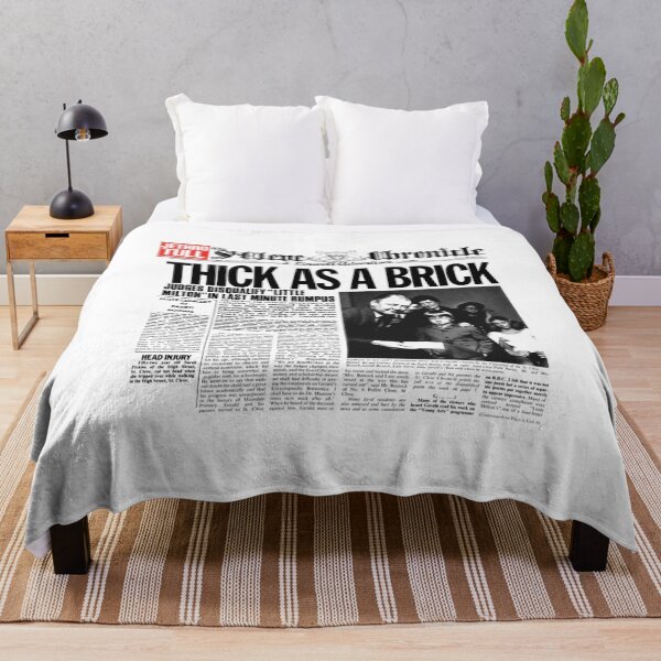 Item preview, Thick as a Brick HD designed and sold by WhimsyTreeLane.