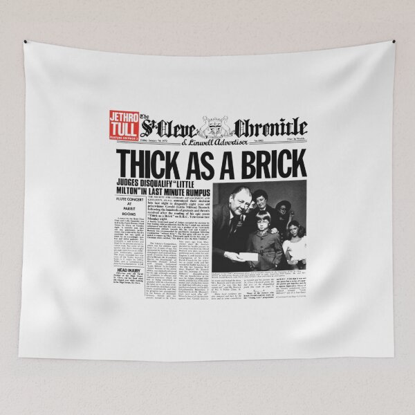 Item preview, Thick as a Brick HD designed and sold by WhimsyTreeLane.