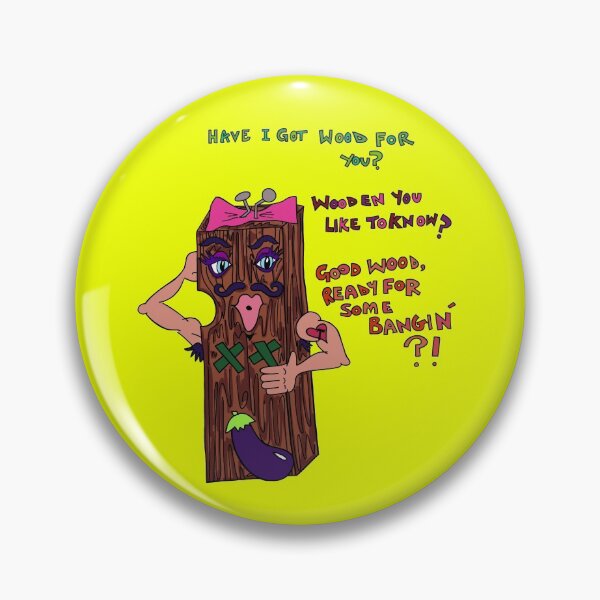 Item preview, Got wood puns? I nailed it, banged the bits ‘o wood together real good eh? designed and sold by MickeyLaLa.