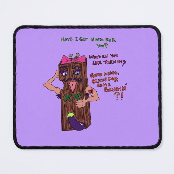 Item preview, Got wood puns? I nailed it, banged the bits ‘o wood together real good eh? designed and sold by MickeyLaLa.